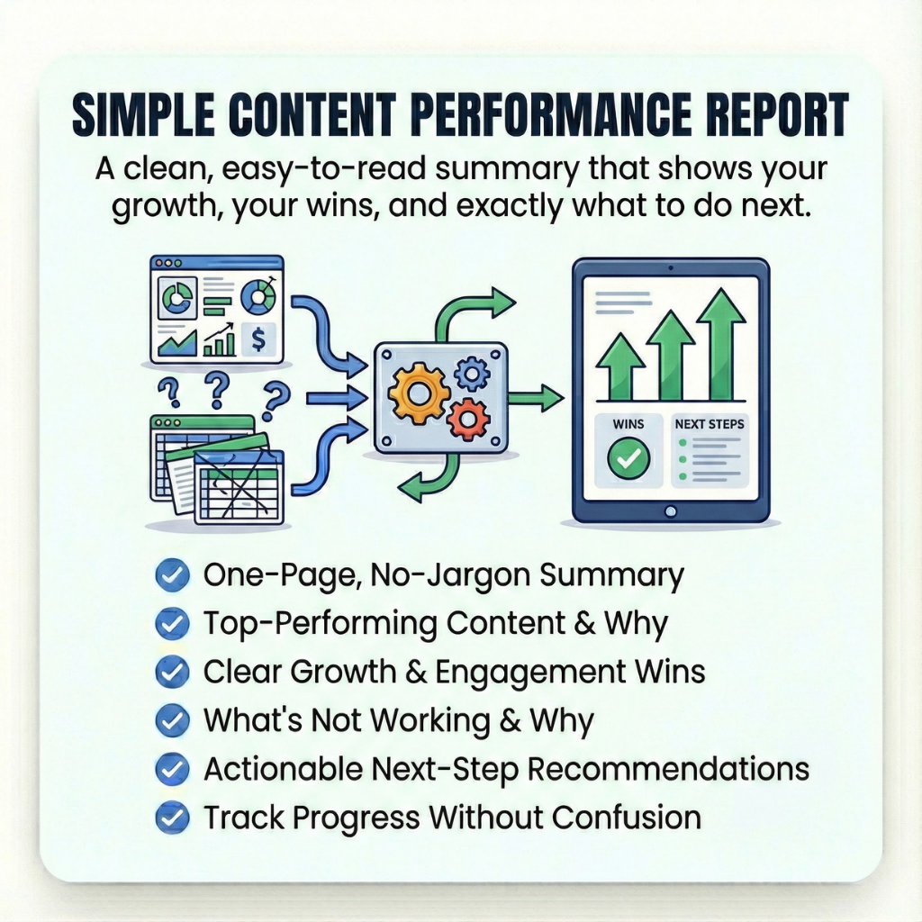 Simple Content Performance Report - Know Where You Stand